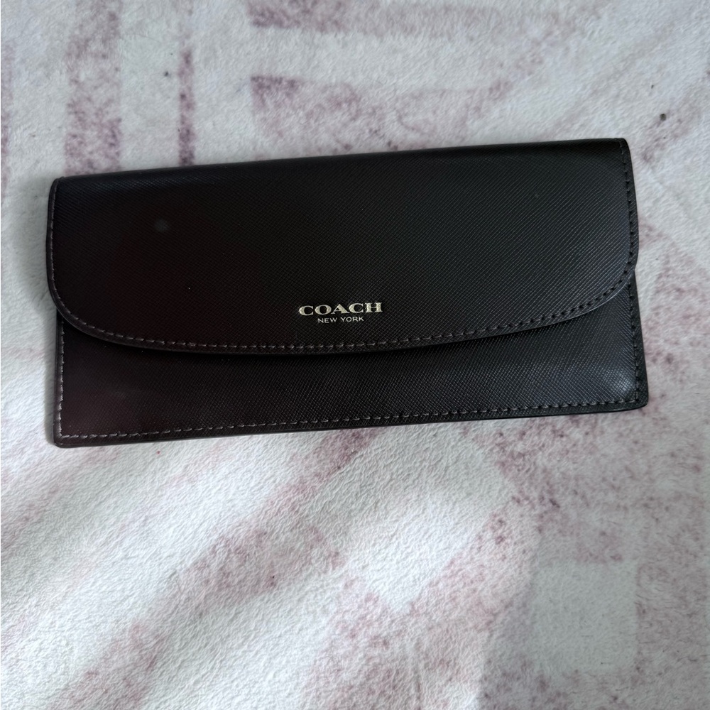 Coach Black Leather Wallet